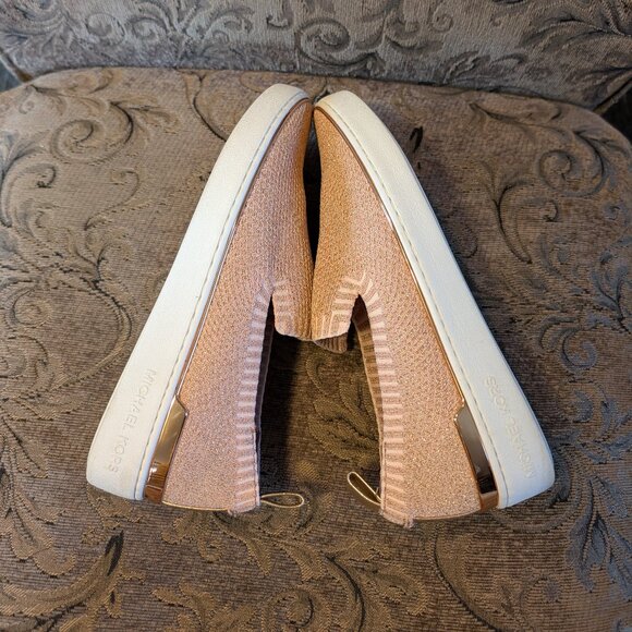 Micheal Micheal Kors, Skylar Slip on, Metallic Fabric Size 8 - Picture 4 of 8